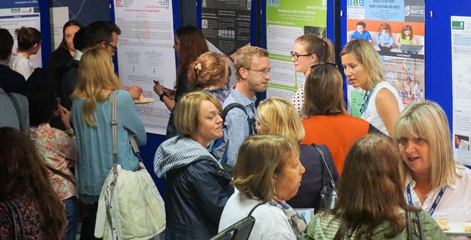 PhD student poster sessions at born in bradford annual conference