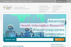 the farr institute website screenshot