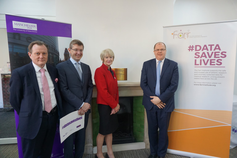 Vice Chancellor and MP open Vaughan House